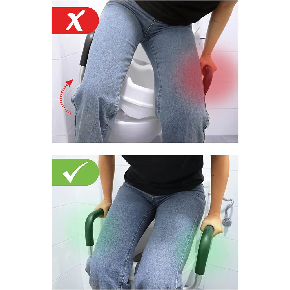 Elevador WC con Reposabrazos 10 cm con tapa