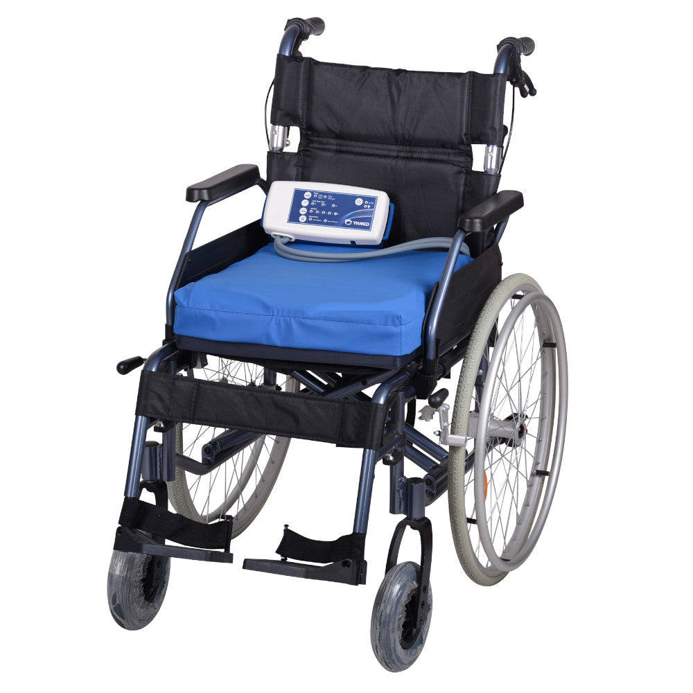 Cojín antiescaras de aire tubular con compresor