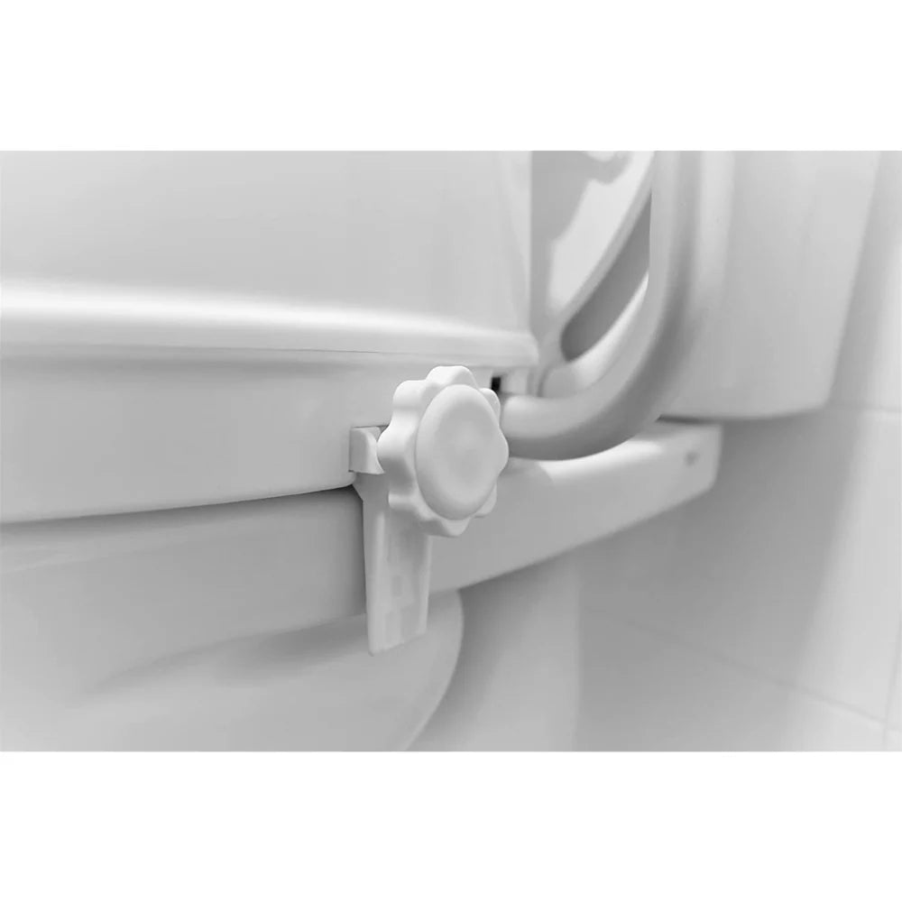 Elevador WC con Reposabrazos 10 cm con tapa
