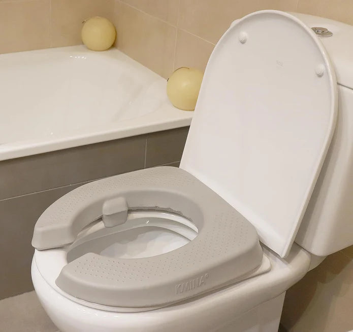 Asiento Inodoro Acolchado (5 cm de altura), Funda Asiento Inodoro