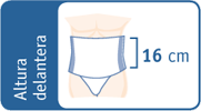 Faja sacrolumbar semirrígida corta EV-200