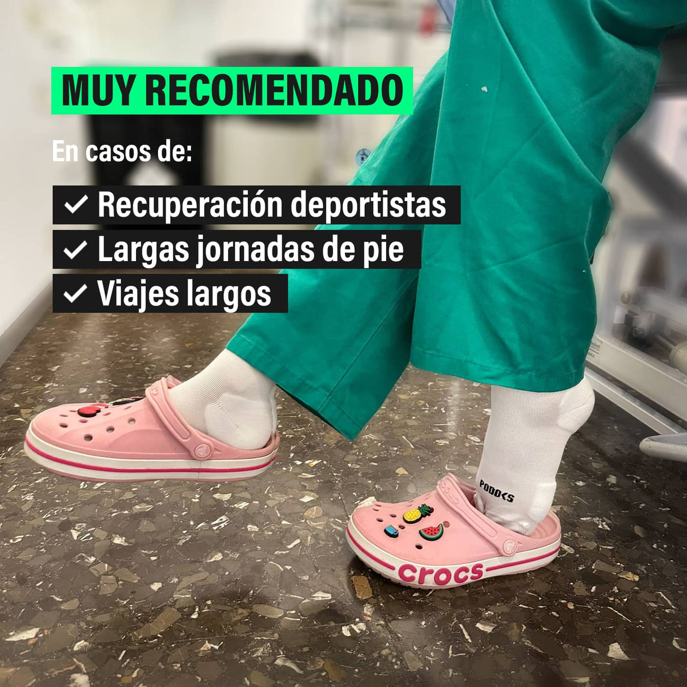 Medias compresivas Podoks