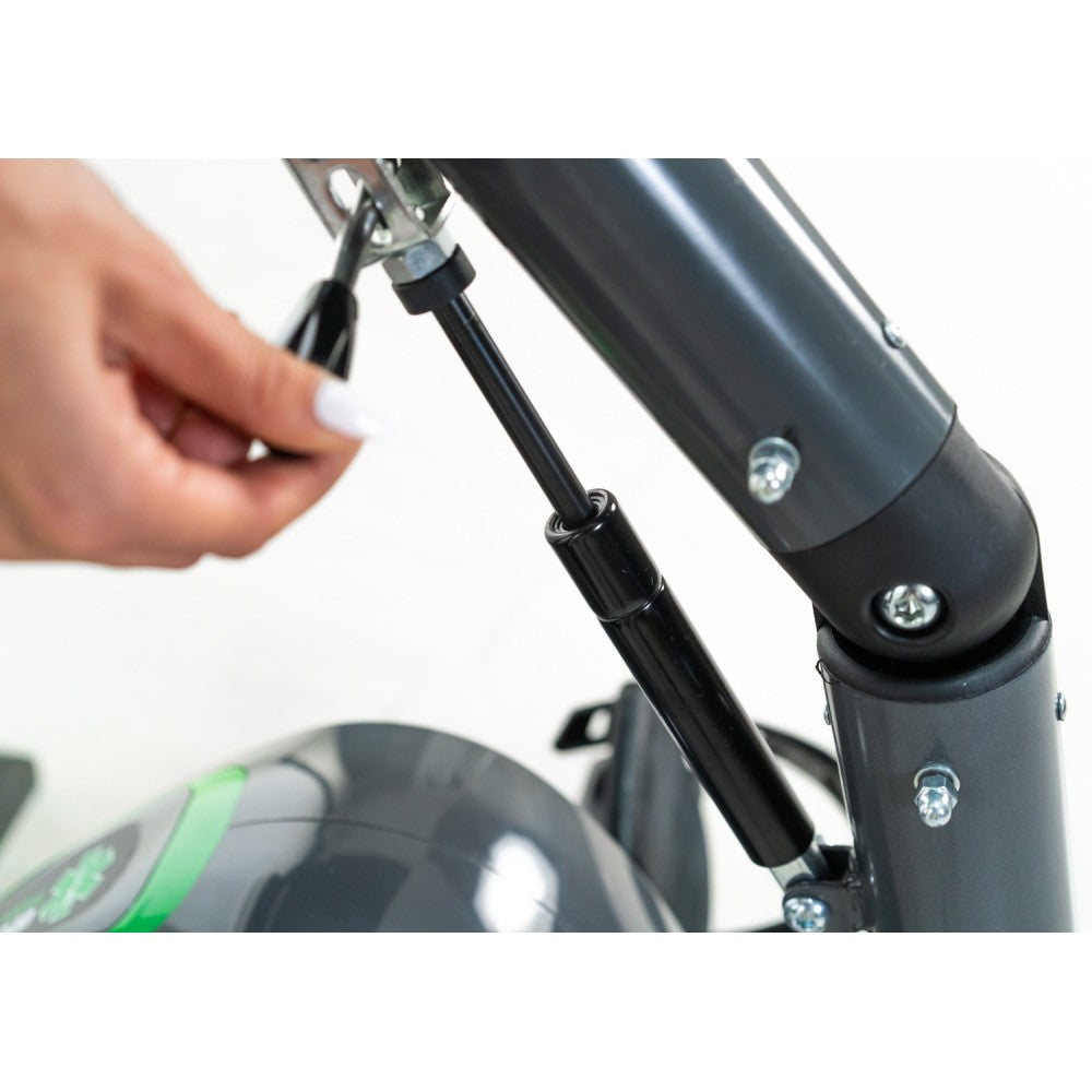 Bicicleta estática DUAL TRAINING para piernas y Brazos. Monitor LCD con Registro Actividad. Pantalla LCD. Regulable por pistón
