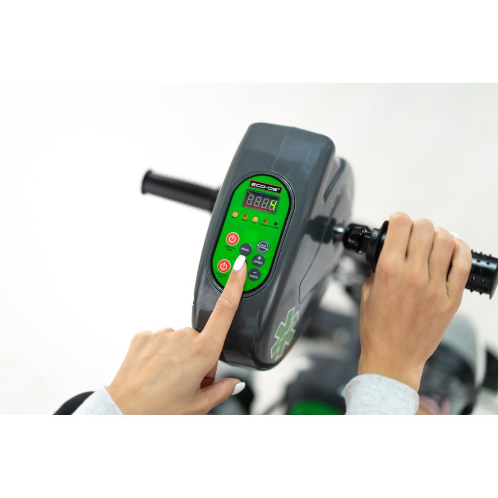 Bicicleta estática DUAL TRAINING para piernas y Brazos. Monitor LCD con Registro Actividad. Pantalla LCD. Regulable por pistón