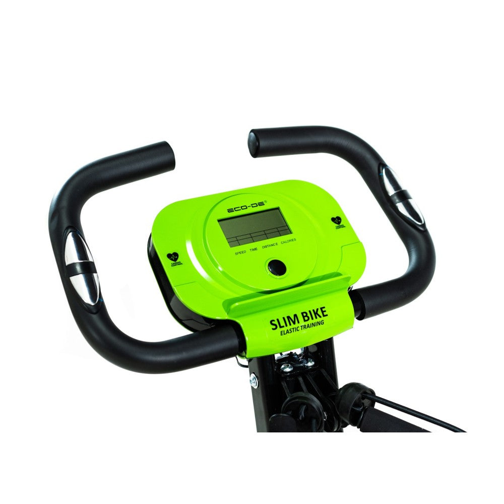 Bicicleta Estática Plegable X Top Magnet Bike con LCD, Multiejercicios para Brazos y Piernas