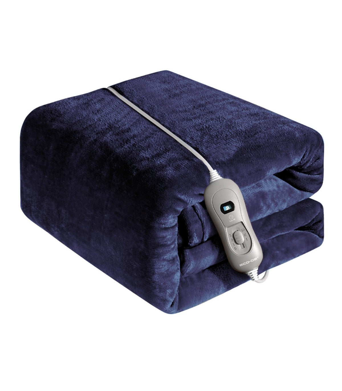 Manta eléctrica 180 x 130 cm. Mando con 3 niveles de calor, apagado automático 180 minutos