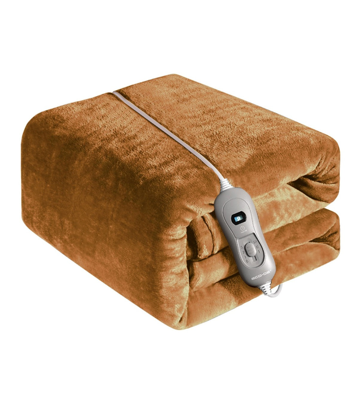 Manta eléctrica 180 x 130 cm. Mando con 3 niveles de calor, apagado automático 180 minutos