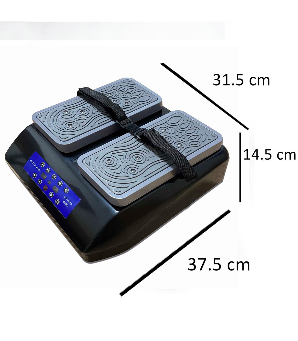 Máquina de Mover Las Piernas, Ejercitador Permite Caminar Mientras Estamos Sentados, con Mando a Distancia, Programas y Bluetooth Vidastep