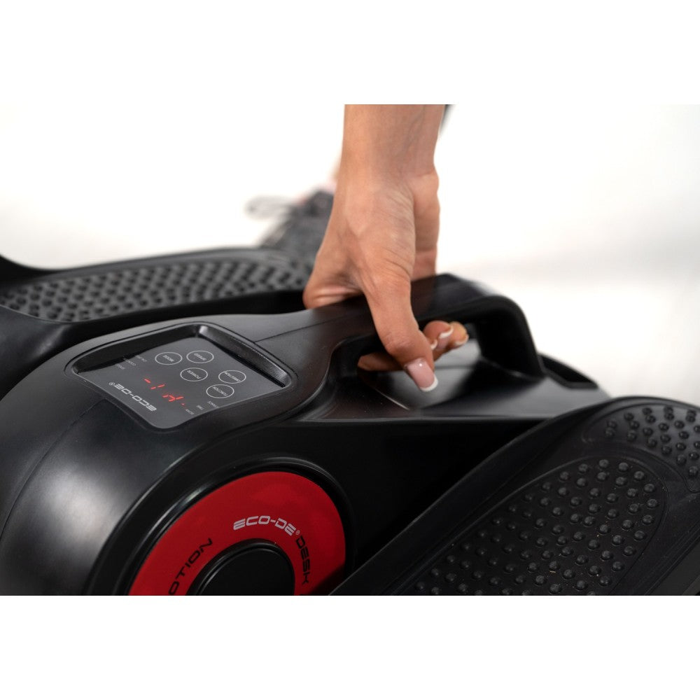 Mini Bike eliptica Desk Motion eléctrica, Pantalla LED, pedaleo con Asistencia, 20 Niveles, 5 Funciones, Mando Distancia