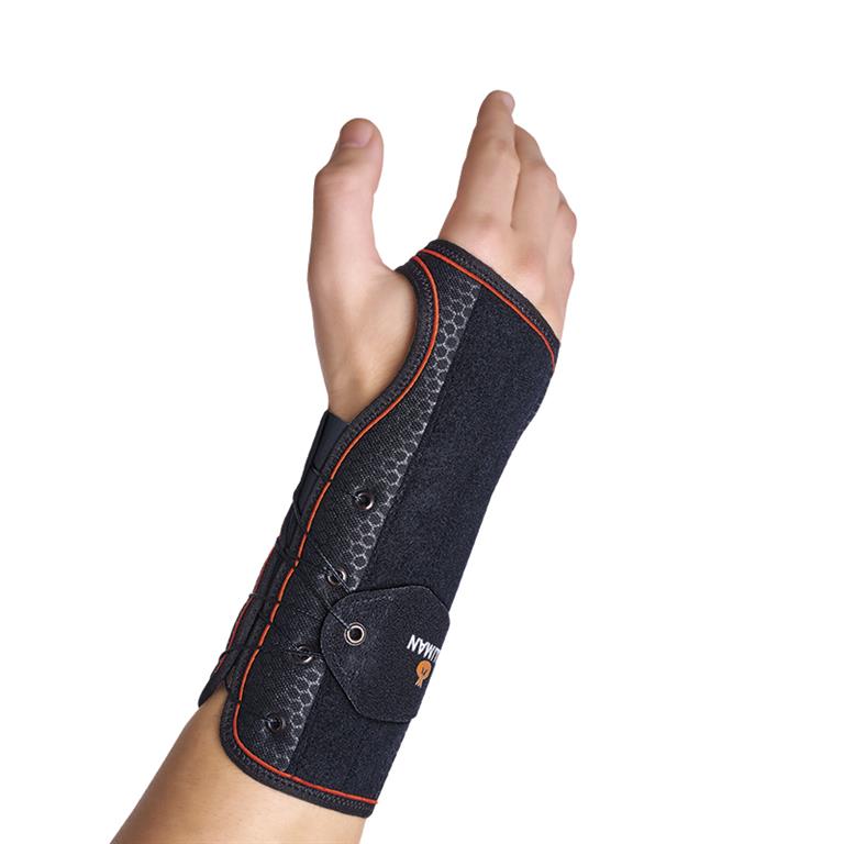 MUÑEQUERA SEMIRRÍGIDA CON FÉRULA PALMAR-DORSAL FAST LACING