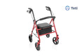Andador Rollator rojo Teti